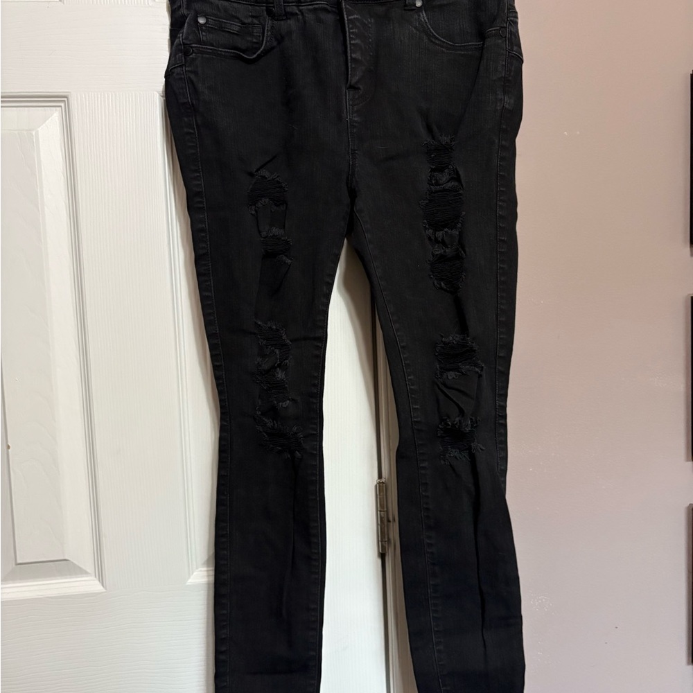 Torrid Black Bombshell Skinny Jeans